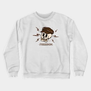 Freedom (white) Crewneck Sweatshirt